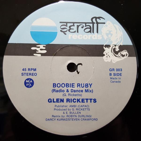 12” Glen Ricketts Boobie Ruby GR003 Seraff Records...