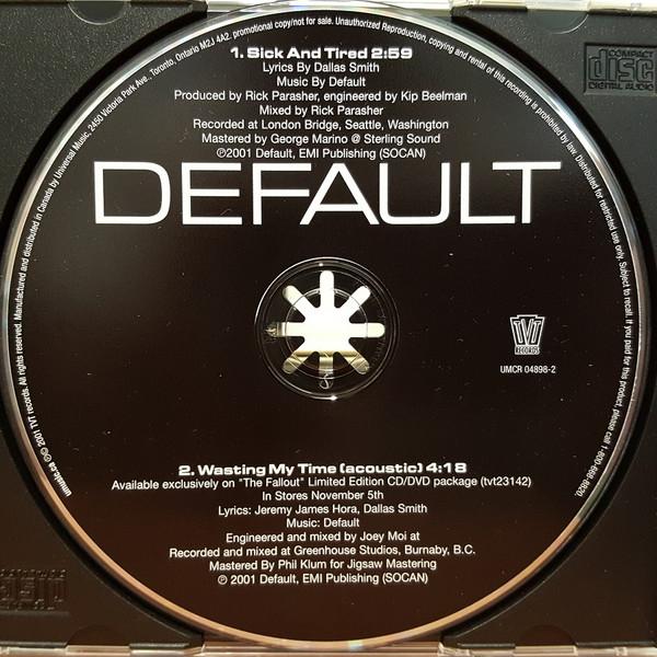 CD Default Sick And Tiredsick And Tired UMCR048982...