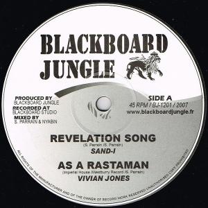 12” Sand I / Vivian Jones / Afrika Revelation Song / As A Rastaman / Civilization BJ1201 Blackboard Jungle /00250