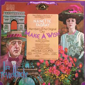 LP Hugh Martin - Nanette Fabray Make A Wish CBM12033 RCA Red Seal /00260