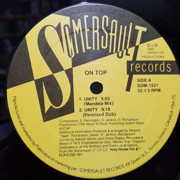 LP On Top Unity SOM1221 Somersault Records /00260