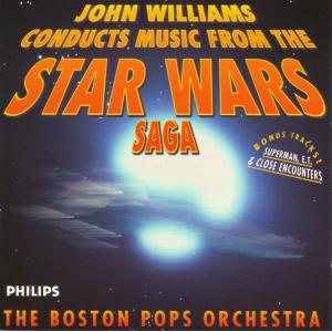 CD John Williams & The Boston Pop Music From The Star Wars Saga/Trilogy 4320502 Philips /00110