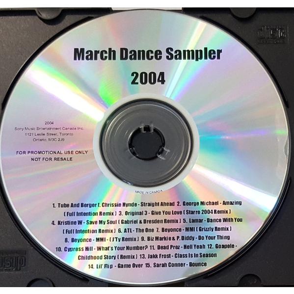 CD Various March Dance Sampler 2004 (CD-R) NONE SO...