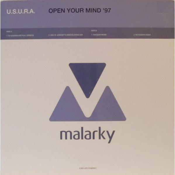 12” U.S.U.R.A. Open Your Mind 97 MLKT4 MALARKY /00...