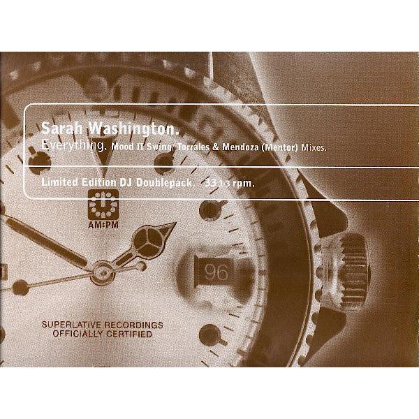 英2discs 12" Sarah Washington Everything (Mood II S...