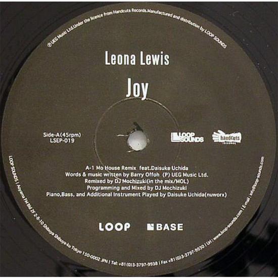 12” Leona Lewis Joy LSEP019 Loop Sounds /00250