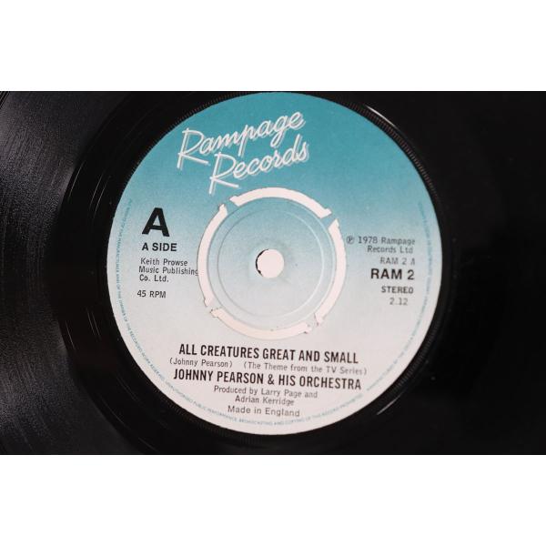 7” Johnny Person &amp; His Orchestra All Creatures Gre...
