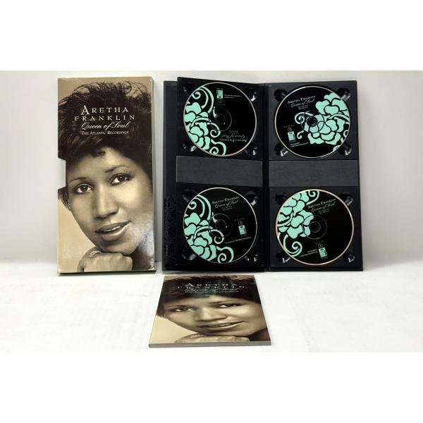 4discs CD Aretha Franklin Queen Of Soul The Atlant...