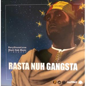 7” RoryStoneLove Presents Samory Rasta Nuh Gangsta LVOS001 Black Dub, Lionvibes /00080