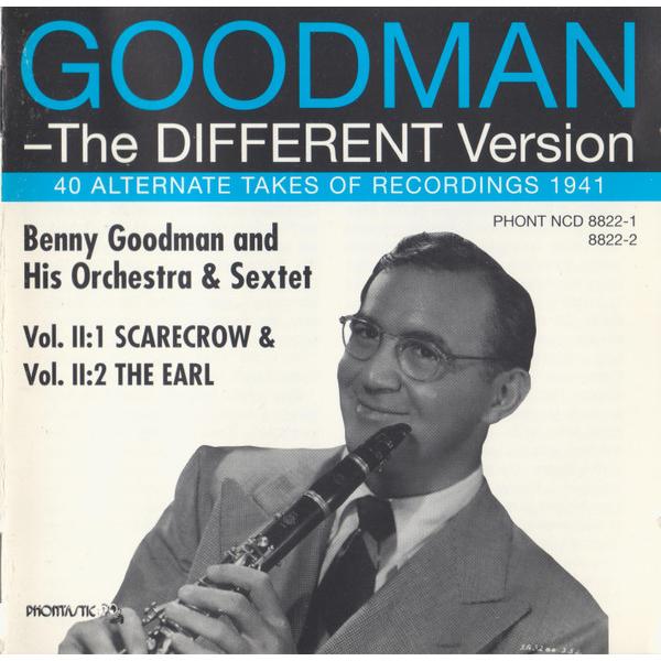 2discs CD Benny Goodman Different Version, Vol. Ii...