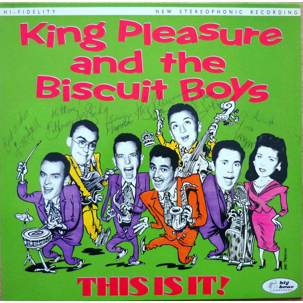 LP King Pleasure &amp; The Biscuit Bo This Is It! BEAR...