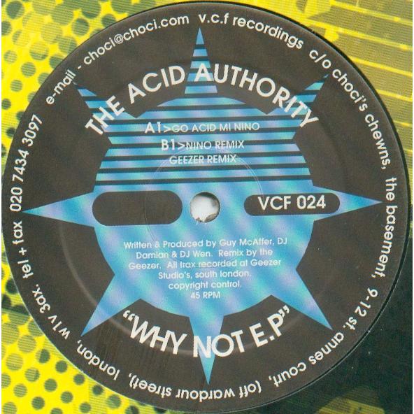 12” Acid Authority Why Not E.P VCF024 VOLTAGE CONT...
