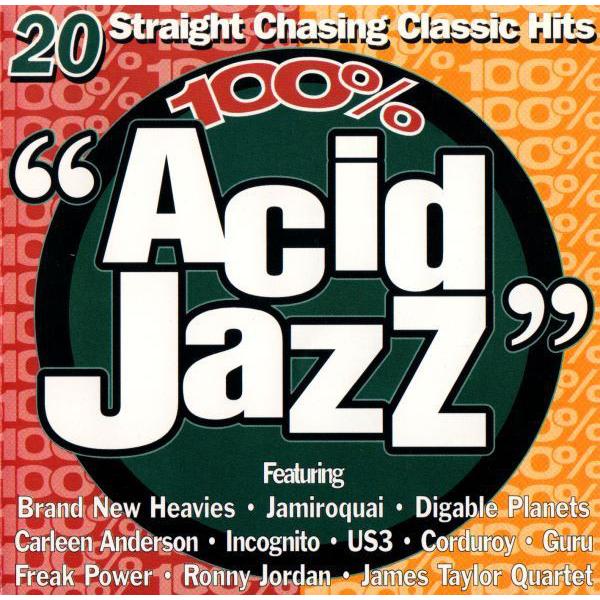 CD Various 100% Acid Jazz TCD2733 Telstar /00110