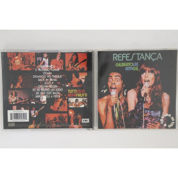 ブラジルCD Rita Lee, Gilberto Gil Refestanca 8340952 E...