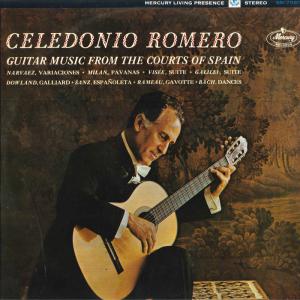 LP Celedonio Romeo Guitar Music From The Courts Of Spain Suite In D Minor、diferencias Sobre 