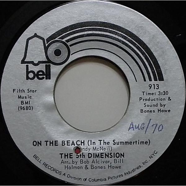 米7" Fifth Dimension On The Beach (In The Summertim...