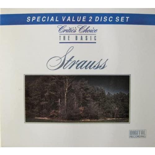 2discs CD Strauss Basic Strauss CCD904 Critics Cho...