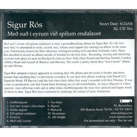 米CD Sigur R?s Me? Su? ? Eyrum Vi? Spilum Endalaust...