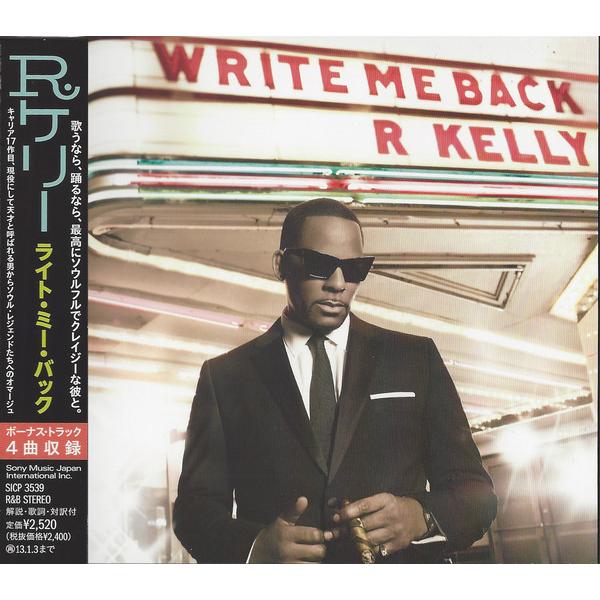 CD R. Kelly Write Me Back SICP3539 RCA /00110