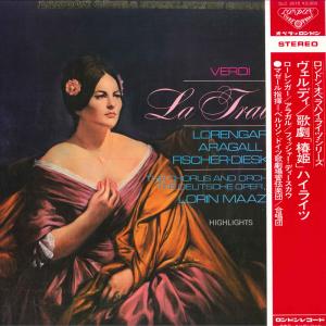 LP ピラール・ローレンガー, ジャコ ヴェルディ: 歌劇 椿姫 ハイライツ SLC3015 LONDON /00400