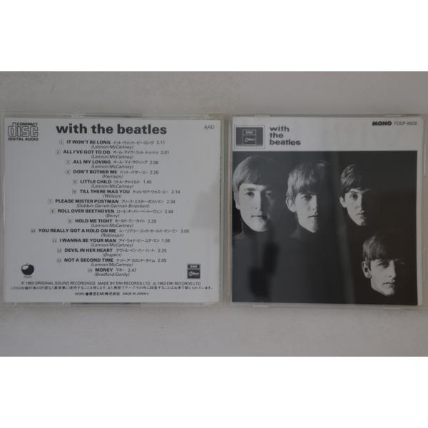 CD Beatles With The Beatles TOCP8502 APPLE /00110