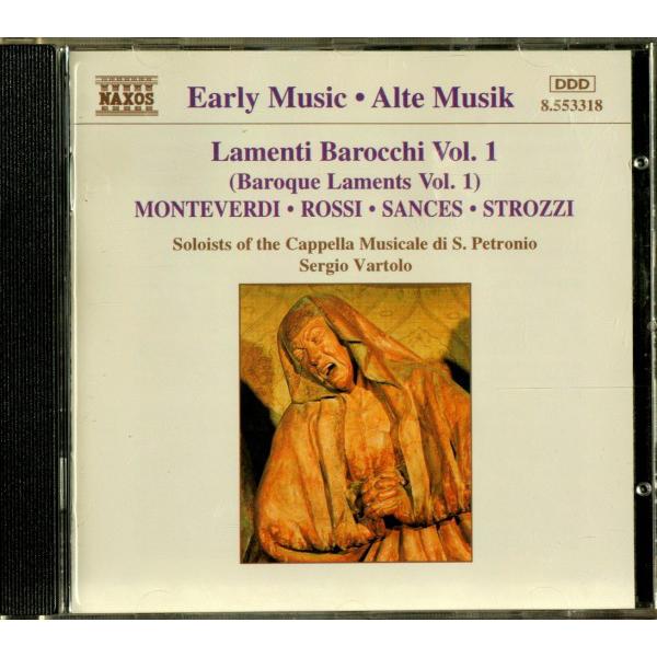 輸入CD Anonymous, Barbara Strozzi, Claudio Monteverd...