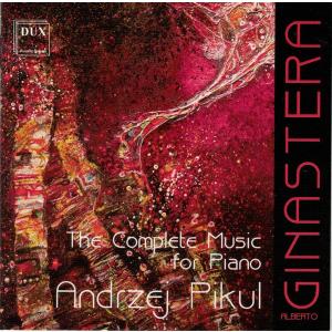 波2discs CD Ginastera, A. Complete Music for Piano DUX05520553 DUX Recording Producers /00220