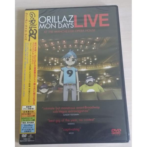 DVD Gorillaz Demon Days Live At The Manchester Ope...