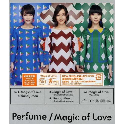 2CD Perfume Magic of Love【シングル&amp;DVD連動プレゼントキャンペーン応募券...