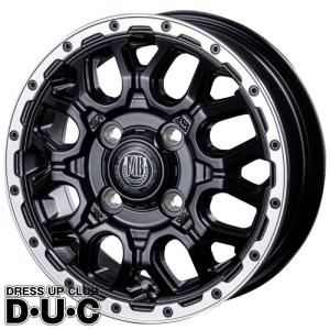 在庫有 軽トラ/軽バン用12インチ ホイール4本セット MUD BAHN XR-800M