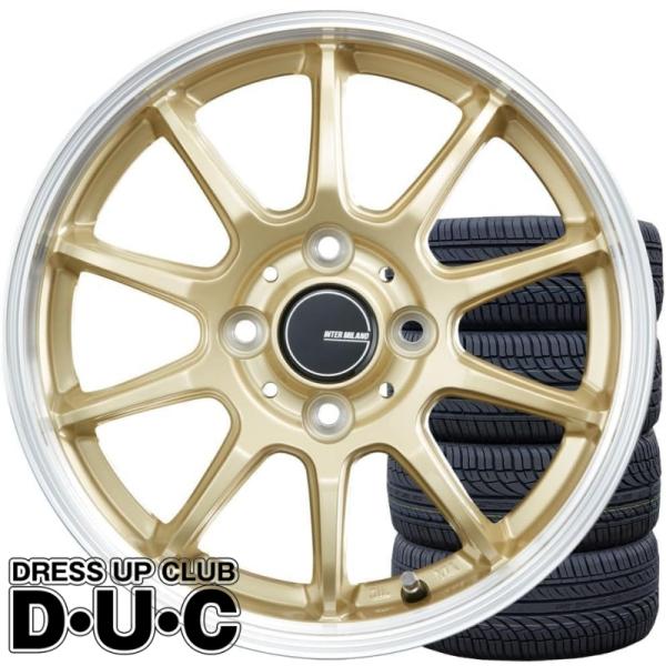 15インチアルミホイールタイヤセット 軽自動車 INFINITY/インフィニティF10 GL/RP ...