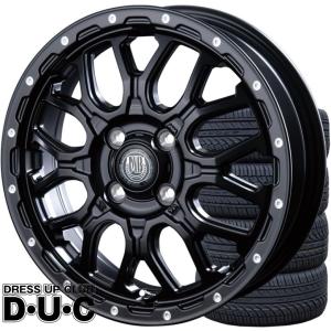 GEOLANDAR 【新品 軽自動車】軽トラ 軽バン 夏タイヤ ホイール4