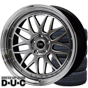 20インチアルミホイールタイヤセット Leowing FM9 Mシルバー 20-8.5