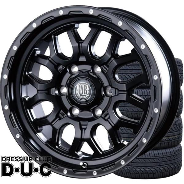 ハイエース 15インチアルミホイールタイヤセット ホワイトレターA/T MUD BAHN XR-80...