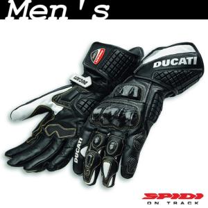 DUCATI（ドゥカティ） DUCATI Performance C3 レザーグローブ 黒/赤 XL