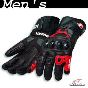 DUCATI（ドゥカティ） ☆Ducati Corse C3 レザーグローブ 黒 サイズL