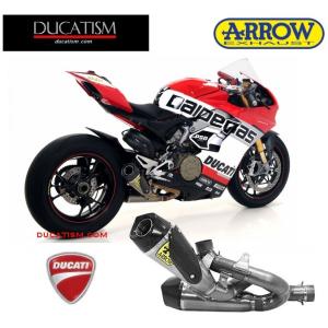 12/30 イタリア DUCATI パニガーレ V4 ARROW スリップオンサイレンサー
