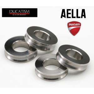 9月セール アエラ DUCATI Panigale V4 チタンブレーキキャリパーサポートカラー