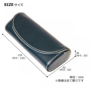 メガネケース 本革 レディース メンズ ハード...の詳細画像5