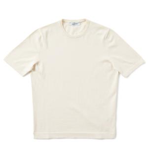 【イタリア製】GRAN SASSO コットンパイル　スキッパーニットポロシャツ Gran Sasso（グランサッソ） ソフトコットン ニット スキッパー