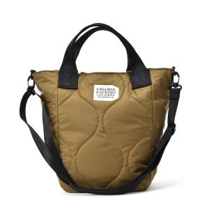 FREDRIK PACKERS フレドリックパッカーズ 70D MISSION TOTE (XS) QUILTING ミッショントート XS キルティング COYOTE｜due-online