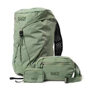 BACH バッハ ITSY BITSY FAMILY BACKPACK, WALLET and POUCH_3pcs バックパック・ウォレット・ポーチ セット ALL SAGE GREEN SET｜due-online