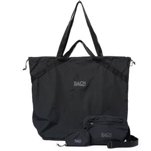 BACH バッハ ITSY BITSY FAMILY 25L TOTE SET, WALLET and POUCH_3pcs トートバッグ・ウォレット・ポーチ セット ALL BLACK SET｜due-online