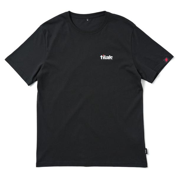 Tilak ティラック Tilak Print Tee プリントTシャツ BLACK