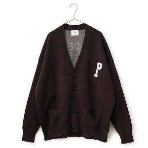 St.Johns 3rd club セント ジョンズ サード クラブ PHILADELPHIA ニット カーディガン SJ23-012 BROWN×OFF WHITE｜due-online