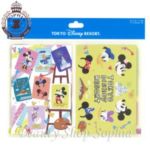 ミッキー フレンズ ポストカード クリアホルダー 絵具アート風デザイン レトロ ディズニー グッズ お土産 東京ディズニーリゾート限定 Disney ビューティーショップソフィア 通販 Yahoo ショッピング