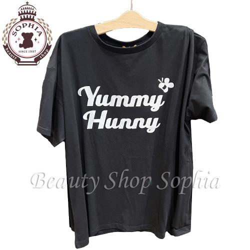 くまのプーさん Tシャツ(M-L) ビッグシルエット Yummy Hunny ディズニー グッズ お...