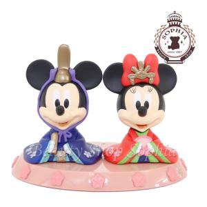 ミッキー&ミニー ひな人形フィギュアリン ひな祭り 2025年 ひな ミッキー&ミニー ひな人形フィギュアリン ひな祭り 2025年 ひな
