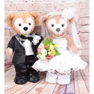 ダッフィー ・シェリーメイ セットウエディングコスチューム ダッフィー シェリーメイ ウエディング コスチューム 結婚式 衣装