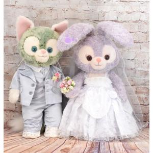 Disney（ディズニー） ダッフィー タキシード 白スーツ 蝶ネクタイ M